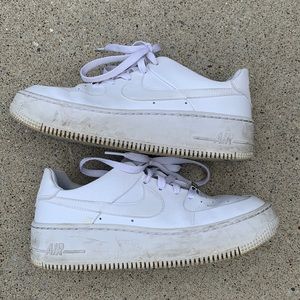 Nike Airforce 1 platforms